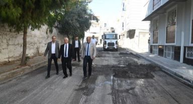 Kazım Karabekir'de yoğun asfaltlama