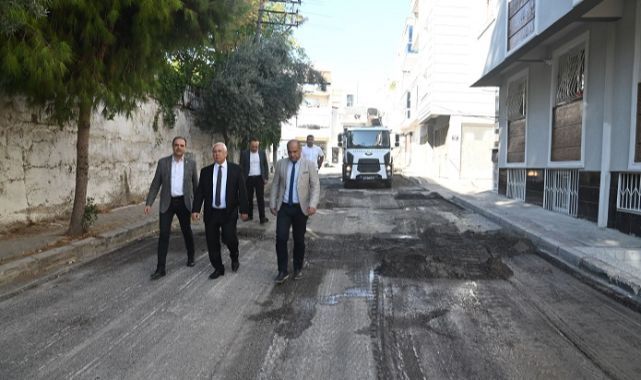 Kazım Karabekir'de yoğun asfaltlama