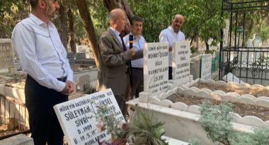 Müftü Rahmetullah Efendi’nin kabrini ziyaret ettiler