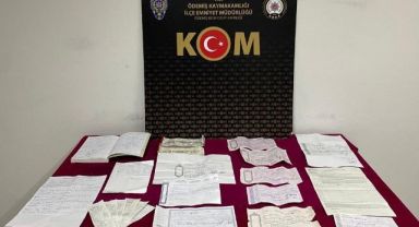 Ödemişte tefecilik operasyonu