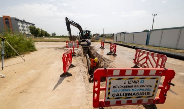 Torbalı’da altyapı mesaisi hız kesmiyor