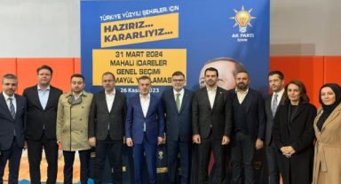 AK Parti İzmir'de temayül yoklaması yapıldı