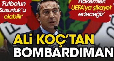 Ali Koç'tan İzmirli hakem grubunu hedef aldı