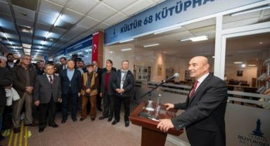Başkan Soyer Kültür 68 Kütüphanesi’ni hizmete açtı