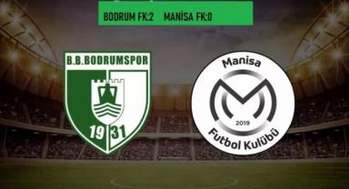 Bodrum FK 3 puanı 2 golle aldı