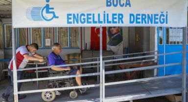 Buca’nın engelsiz istasyonundan 10 bin 300 kişiye hizmet