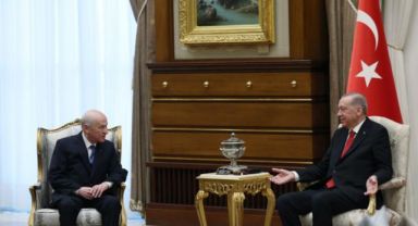 Cumhurbaşkanı Erdoğan, Bahçeli ile görüştü