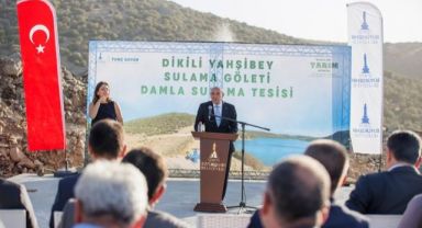 Dikili’ye can suyu verildi