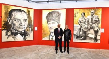 İz Bırakan İlkler Dev Portreler” sergisi açıldı