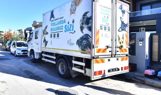 İzmir’de mobil araçla kısırlaştırma hizmeti sürüyor