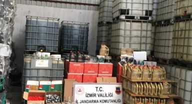 İzmir'de sahte motor yağı vurgunu!