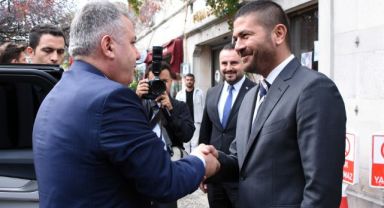 Vali Elban Foça’yı Ziyaret Etti