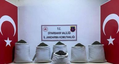 Diyarbakır'da 123 Kilogram Esrar Ele Geçirildi