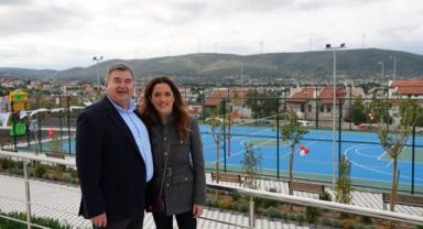 Petekler Spor Park görkemli bir törenle açıldı