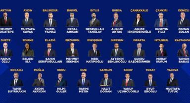 AK Parti'nin 26 Adayı Belli Oldu