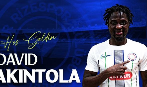 David Akintola Çaykur Rizespor'da