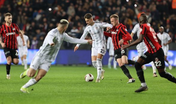 Beşiktaş Gaziantep'te Kayıp