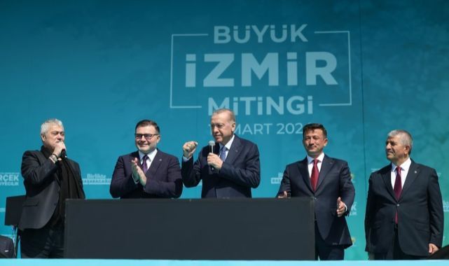 Cumhurbaşkanı Erdoğan: İzmir'i CHP Zihniyetine Bırakmayacağız.