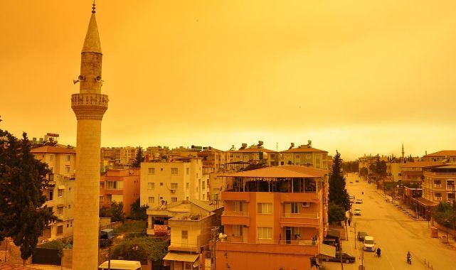 Türkiye'ye Çöl Tozu Geliyor