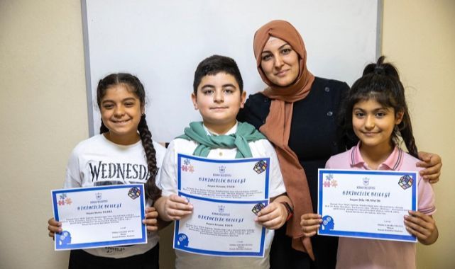 Konaklı minikler zeka oyunlarındaki başarılarıyla gururlandırdı