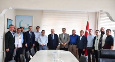 Vali Coşkun, DENİMDER’İ ziyaret etti