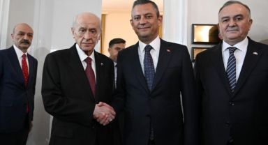 Bahçeli ve Özgür Özel Görüşmesi Başladı