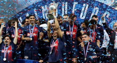 Mbappe, PSG'ye Kupayla Veda Etti