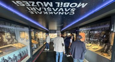 Mobil Müze Çanakkale Ruhunu Taşıyor