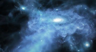 NASA Galaksi Oluşumunu İlk Kez Doğrudan Gözlemledi