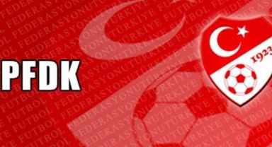 PFDK Ceza Yağdırdı