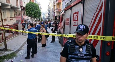 Bahçelievler'de Bina Kısmen Çöktü