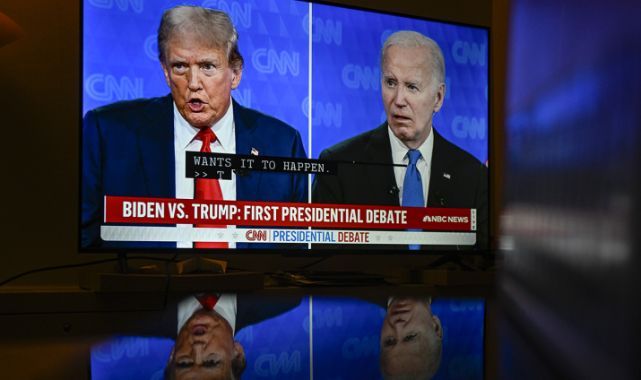 Biden ile Trump TV Düellosu Yapıldı