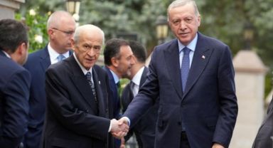 Cumhurbaşkanı Erdoğan Bahçeli Görüştü