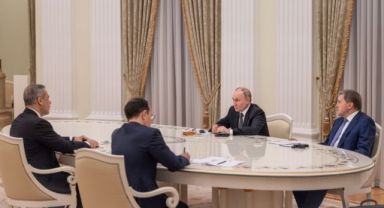 Fidan Rusya Devlet Başkanı Putin İle Görüştü