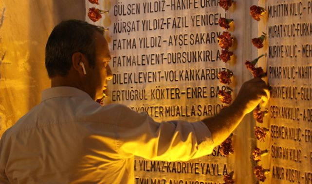 Marmara Depremi'nde Hayatını Kaybedenler Anıldı