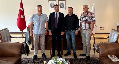Ege Bayder'den Cengiz Kutlu Yüksele zİyaret