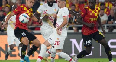 Göztepe Sahasında Galip