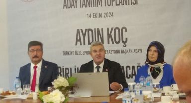TOSSFED Başkan Adayı Aydın Koç