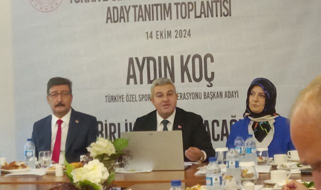 TOSSFED Başkan Adayı Aydın Koç