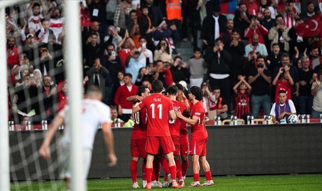 Türkiye Karadağ'ı Tek Golle Yendi