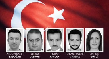 TUSAŞ Şehitleri Son Yolculuklrına Uğurlandı