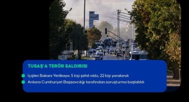 TUsasş'a Terörist Saldırı 5 Şehit 22 Yaralı