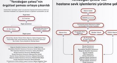 Yenidoğan Çetesi'nin Örgütsel Çizelgesi Ortaya Çıkarıldı