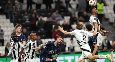 Beşiktaş Avrupa'da Puanını 6'ya Yükseltti