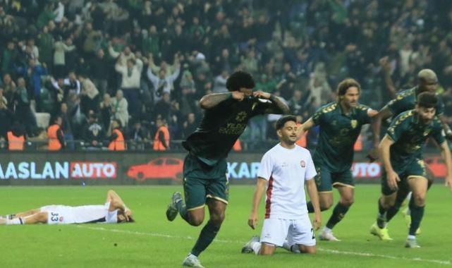 Kocaelispor'da Son Dakikada Galip