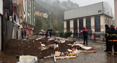 Rize'de Heyelan