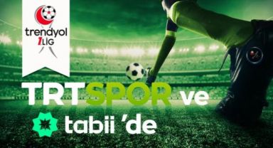 Trendyol 1. Lig'de Yayın Ekranı