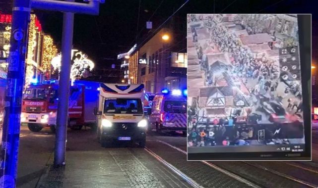 Almanya'da Noel Pazarına Araçla Saldır