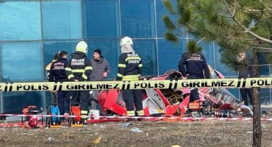 Ambulans Helikopter Düştü