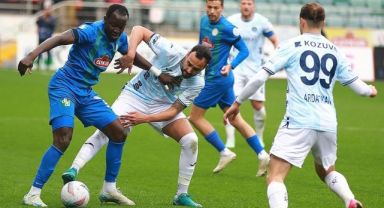 Çaykur Rizespor 3 Puanı 3 Golle Aldı